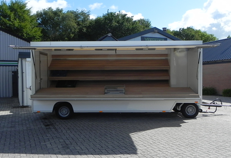 Een nieuwe groentewagen richting het mooie Friesland!